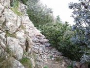 la mulattiera 'A' prosegue verso la carbunea