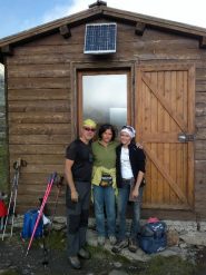 Foto di famiglia prima di ritornare a Pragelato