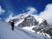 La cresta dalla via di ritorno