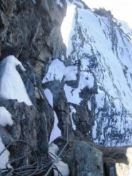 Un pò d'ambiente sul diedro roccioso