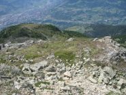 Cresta sud-ovest di discesa