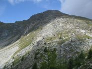 Mont Mary dal versante di discesa
