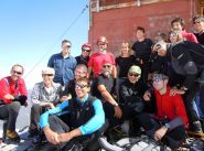 Gruppo con la simpatica gestrice Corinne