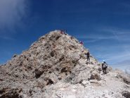 la cresta di discesa