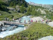 svoltando per il vallone Bella Comba