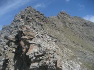 primo tratto (percorso in discesa) del sentiero attrezzato/via ferrata