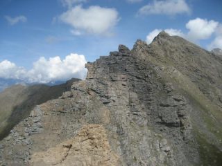 tratto del sentiero attrezzato/via ferrata