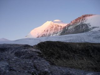 Primi raggi sole sul Bishorn