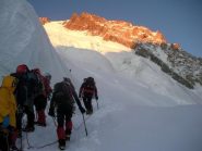    verso l'alto