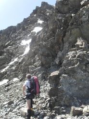 la punta con il tratto non  effettuato....