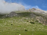 Il canale dei Peuggi fatto in  salita