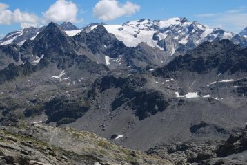 Tutto-Rutor, con vista da Ovest 