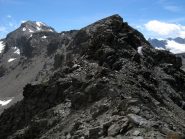 Punta Rosset e Gran Vaudala Nord dal Colle Rosset.