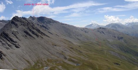 crete de la >Turra e pointe du grand Vallon
