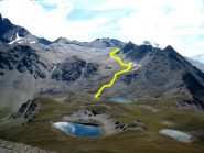 L'intero vallone di discesa