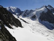 Sulla Dx la Aig. Centrale de la Tre la tete