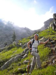 nello splendido vallone di Vallefredda