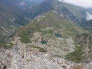 laghi Frisson dalla cima