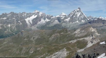 Panorama sul Cervino