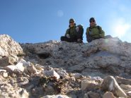 in cima a p.ta galambra