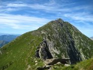 Anticima e cima dal colle
