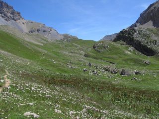 Risalita verso i laghi dell'Oronaye