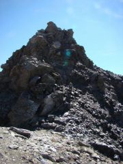 scendendo da punta Rosset