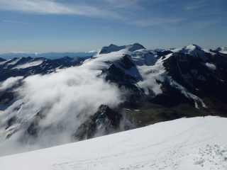 Cevedale inizio traversata 13 cime