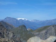 Dalla cima vista verso il lago del Moncenisio