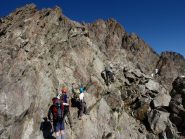 inizia il tratto alpinistico