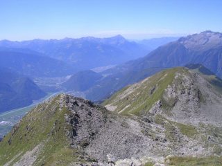 Sulla cima del Pizzo Bello