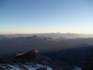 Panorama al tramonto