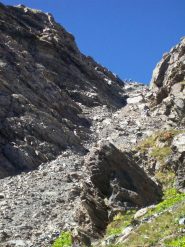 Il canalone del colletto