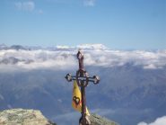 Il Monte Rosa dalla cima nord