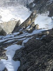 in piena parete 