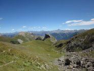 panorama dal Col de la Pisse