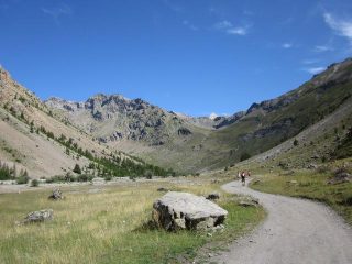 parte bassa del vallone dalla partenza