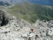 Canalino finale da sopra