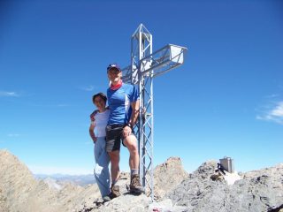 Io e Barbara in punta