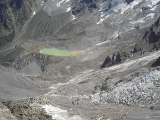 dal bivacco il lago delle Locce