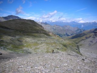 Parte alta del vallone della Rosa