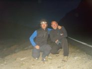 io e Luca prima della partenza