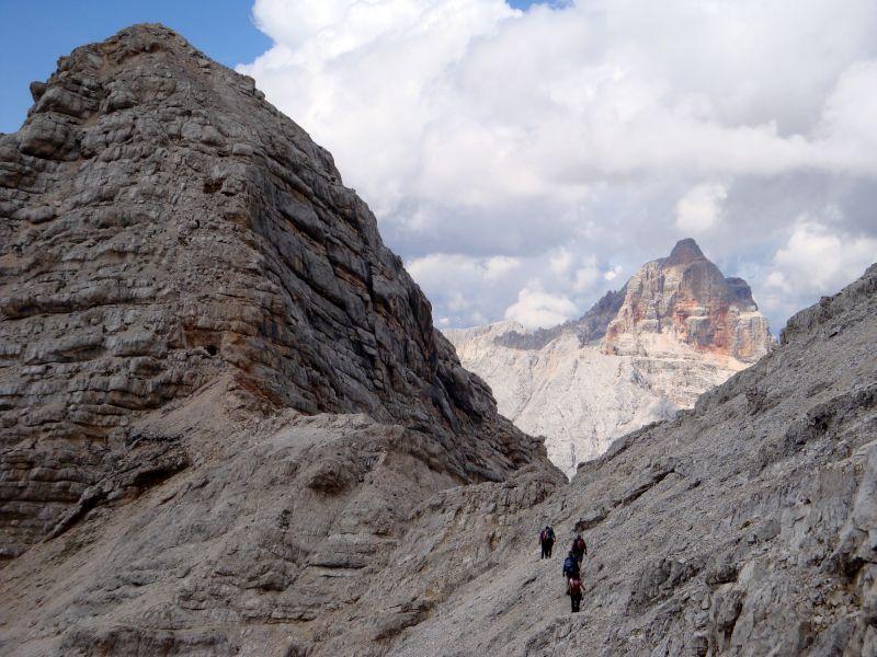 Croda Rossa tra Col Pistone e Vecio del Forame