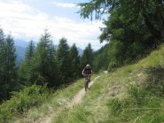 traverso verso il col di Pèas