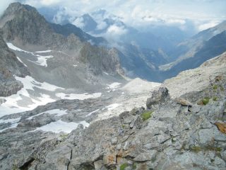 ghiacciaio clapier-parte bassa