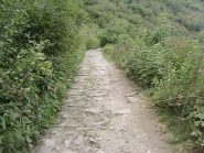 Ecco come si presenta lo sterrato dal Birrone al Colle di Sampeyre