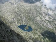 Vista dall'alto del Lago Lasin