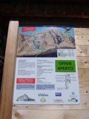 cartello alla partenza
