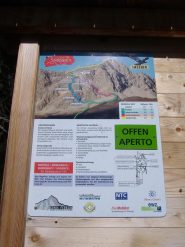 cartello alla partenza