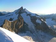 è da poco passata l'alba ma si pensa già a domani...Zinalrothorn